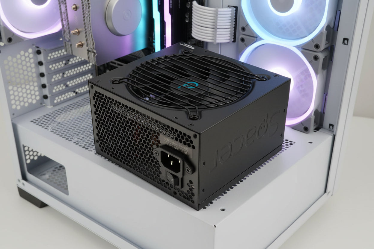 Sursa Spacer TruePower 700W 0 (700W for 700W GAMING PC), PFC activ, fan 120mm, MB 20+4 x 1, CPU 4+4 x 1, PCI-E 6+2 x 2, SATA x 5