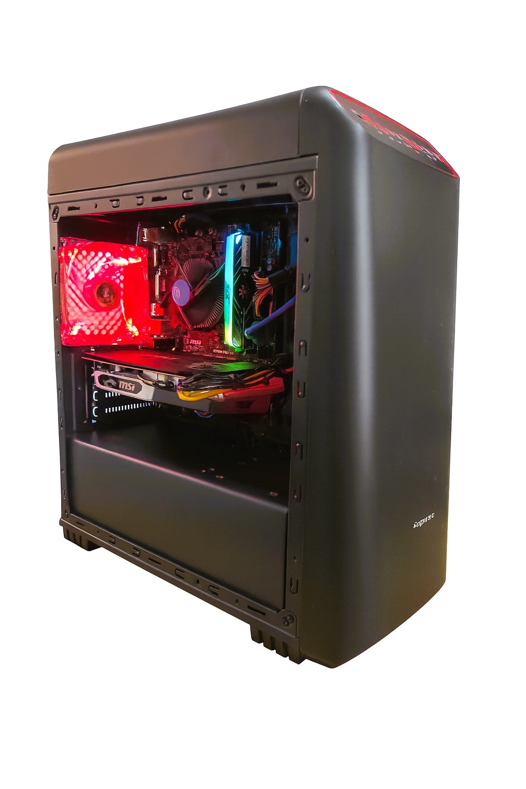 PC Gaming Intel i7 8700, 16Gb DDR4, 128Gb SSD + 1TB HDD, GTX 1660