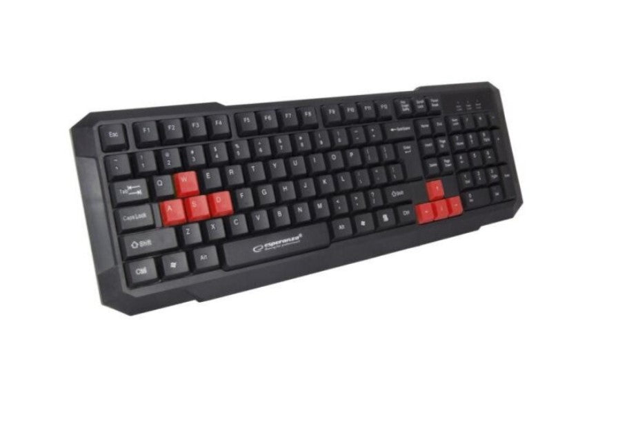 Tastatura ESPERANZA TASTATURA GAMING USB ASPIS RED UCRAINA