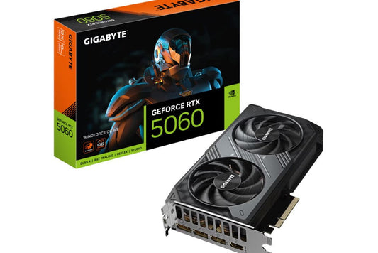 Placa video GIGABYTE GeForce RTX 5060 WINDFORCE MAX OC 8GB GDDR7 128-bit DLSS 4.0