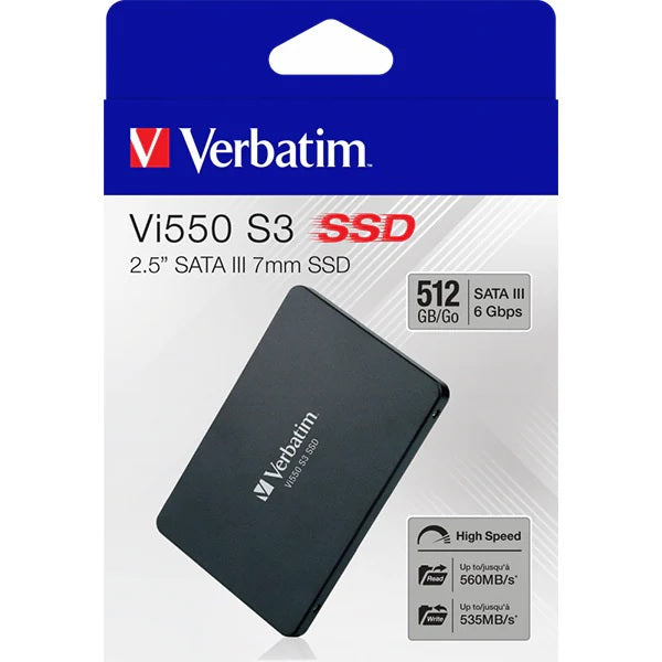 SSD Verbatim Vi550 S3 2.5 SSD 512GB