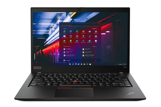 Lenovo Thinkpad T490S, i5 8365U, 16 GB DDR4, SSD 256GB NVME, Windows 11 Pro, Webcam, US/UK, Backlight