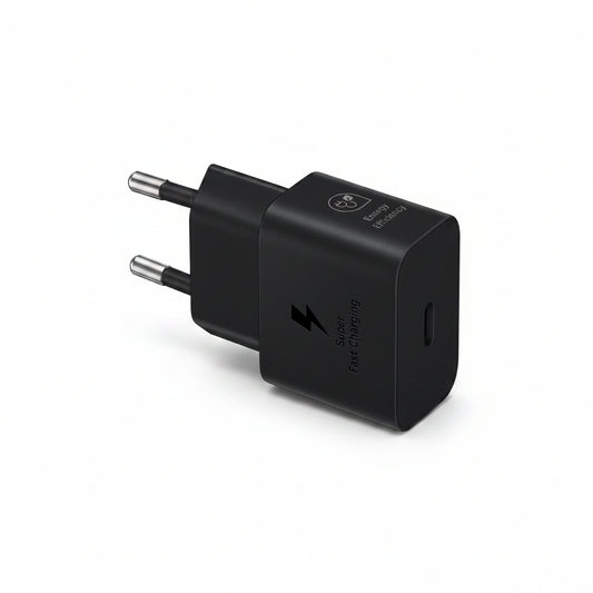 Încărcător Rețea Samsung Super Fast Charger 25W USB Type-C Negru (EP-T2510) – Fără Cablu