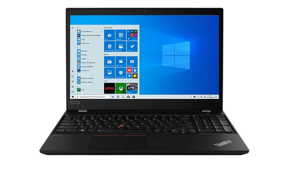 Laptop Lenovo ThinkPad T15 Gen 1, Intel Core i7-10610U, 16GB RAM, SSD 1TB NVMe, NVIDIA MX330, 15.6", Windows 11 Pro