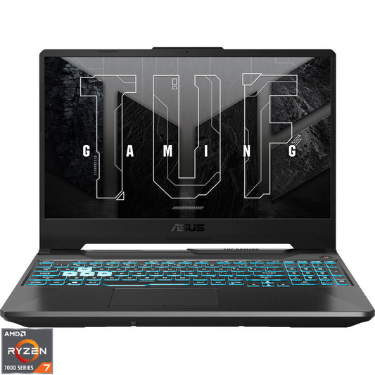 ASUS TUF Gaming A15 FA506NCG-HN271 Ryzen 7 RTX 3050 vedere frontală