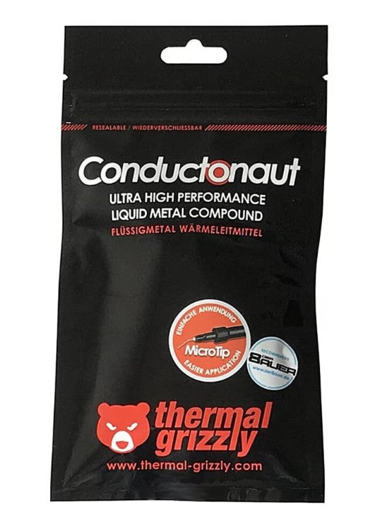 Pasta termoconductoare Thermal Grizzly Conductonaut liquid metal - 1 g