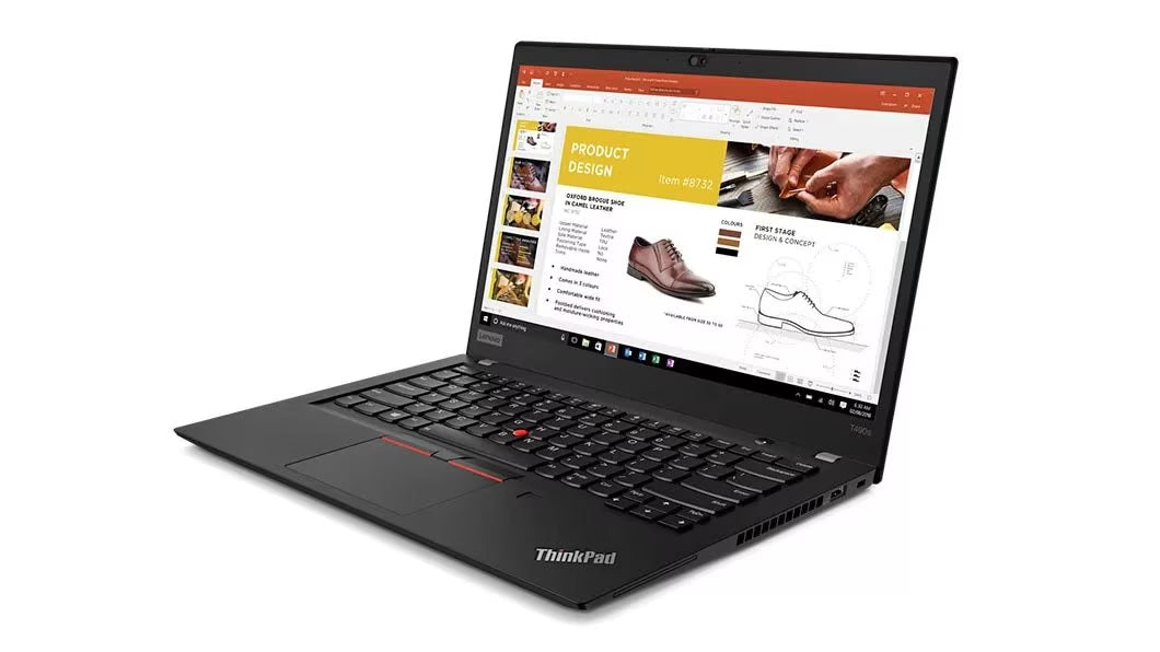 Lenovo Thinkpad T490S, i5 8365U, 16 GB DDR4, SSD 256GB NVME, Windows 11 Pro, Webcam, US/UK, Backlight