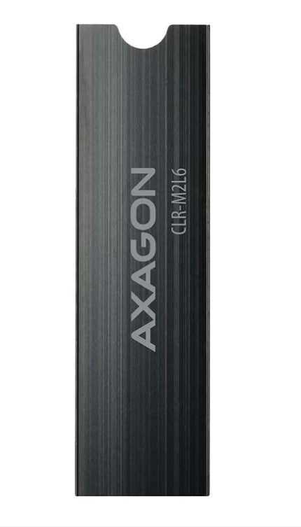 AXAGON Cooler pasiv SSD M.2 pentru SSD format 2280, Axagon CLR-M2L6, aluminiu, Pad termic