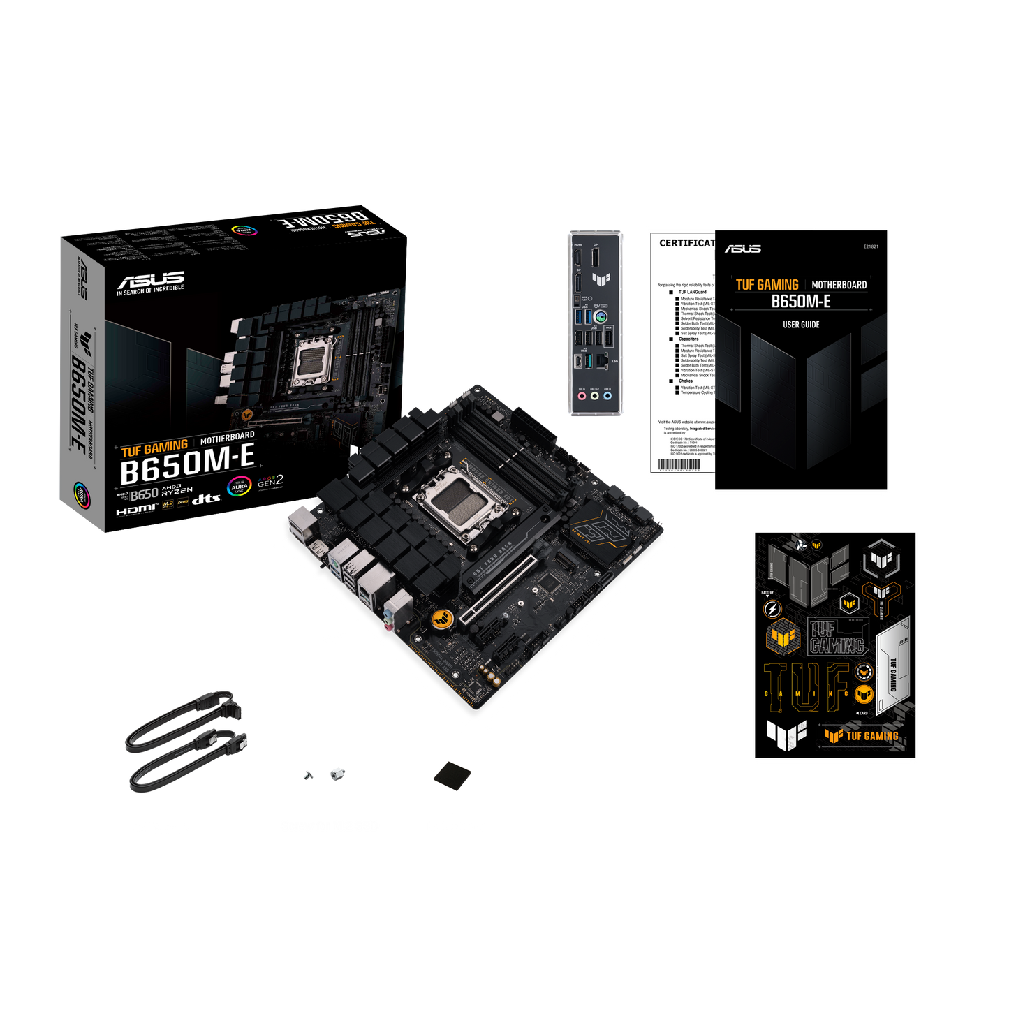 Sistem PC AMD Ryzen 5 7600, 32GB DDR5, SSD 1TB, ASUS B650M, ARGB