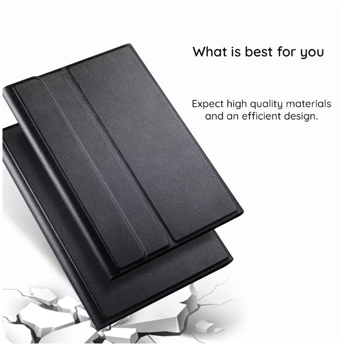 Techsuit Husa cu Tastatura pentru Samsung Galaxy Tab A9 Plus - Techsuit CozyTab Case - Bla
