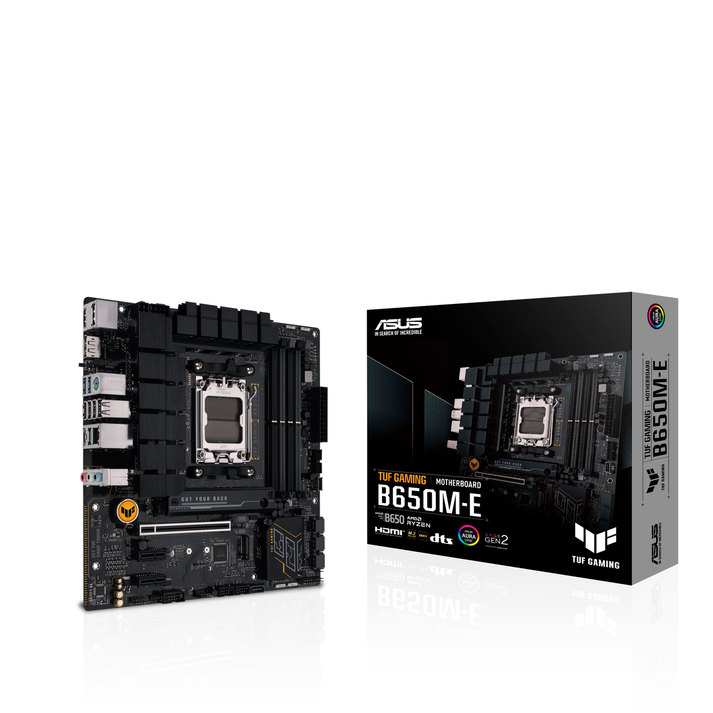 Sistem PC AMD Ryzen 5 7600, 32GB DDR5, SSD 1TB, ASUS B650M, ARGB