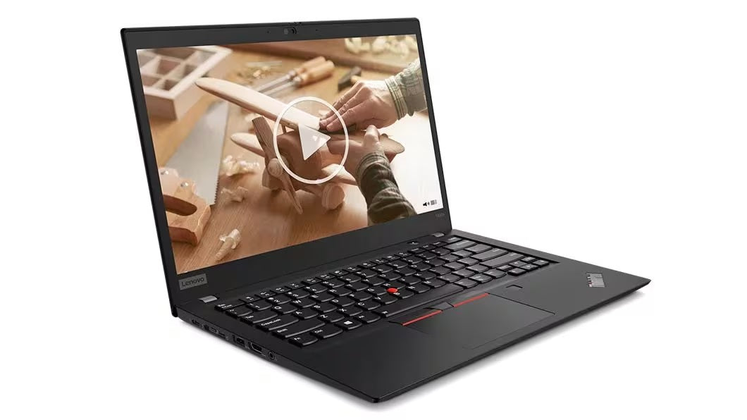 Lenovo Thinkpad T490S, i5 8365U, 16 GB DDR4, SSD 256GB NVME, Windows 11 Pro, Webcam, US/UK, Backlight