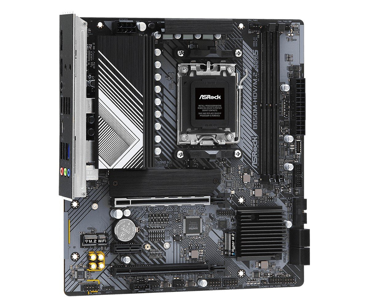 Placa de baza ASRock B650M-HDV/M.2 Micro ATX Socket AMD AM5 AMD B650