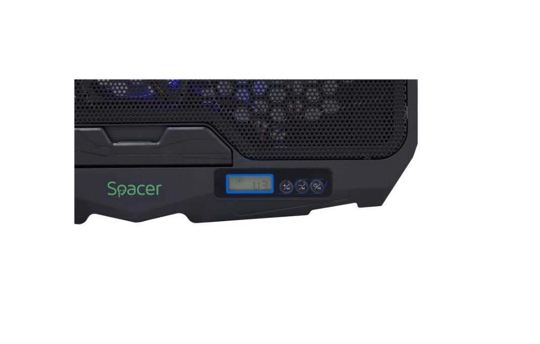 Cooler Spacer notebook Gaming 17″, 4 ventilatoare, USB, Gembird SPS-GAMING