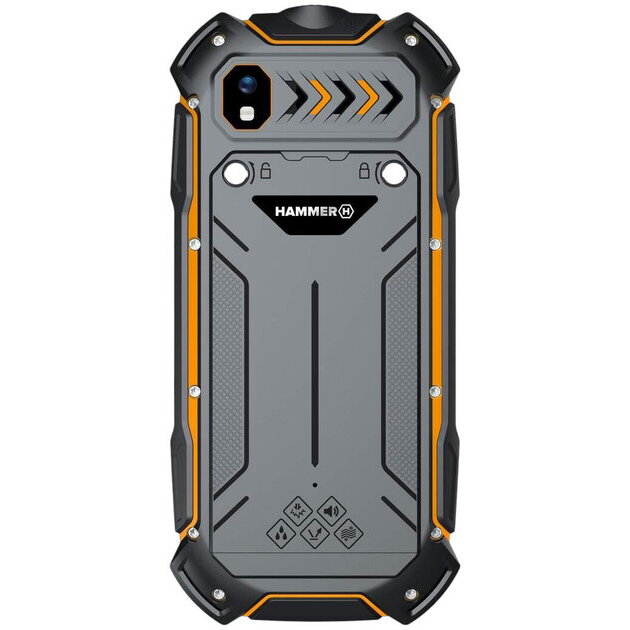 Telefon mobil MyPhone Hammer Boost LTE, Dual SIM, 64 MB RAM, 1 GB, 4G, Negru