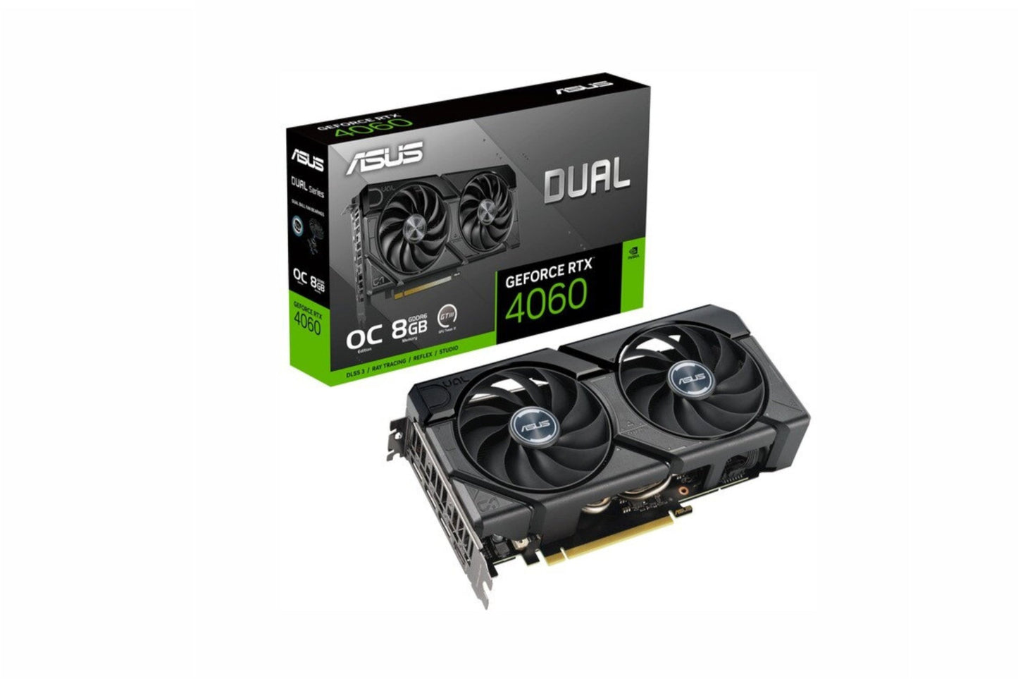 Placa video Asus nVidia GeForce RTX 4060 EVO DUAL OC 8GB GDDR6 128bit