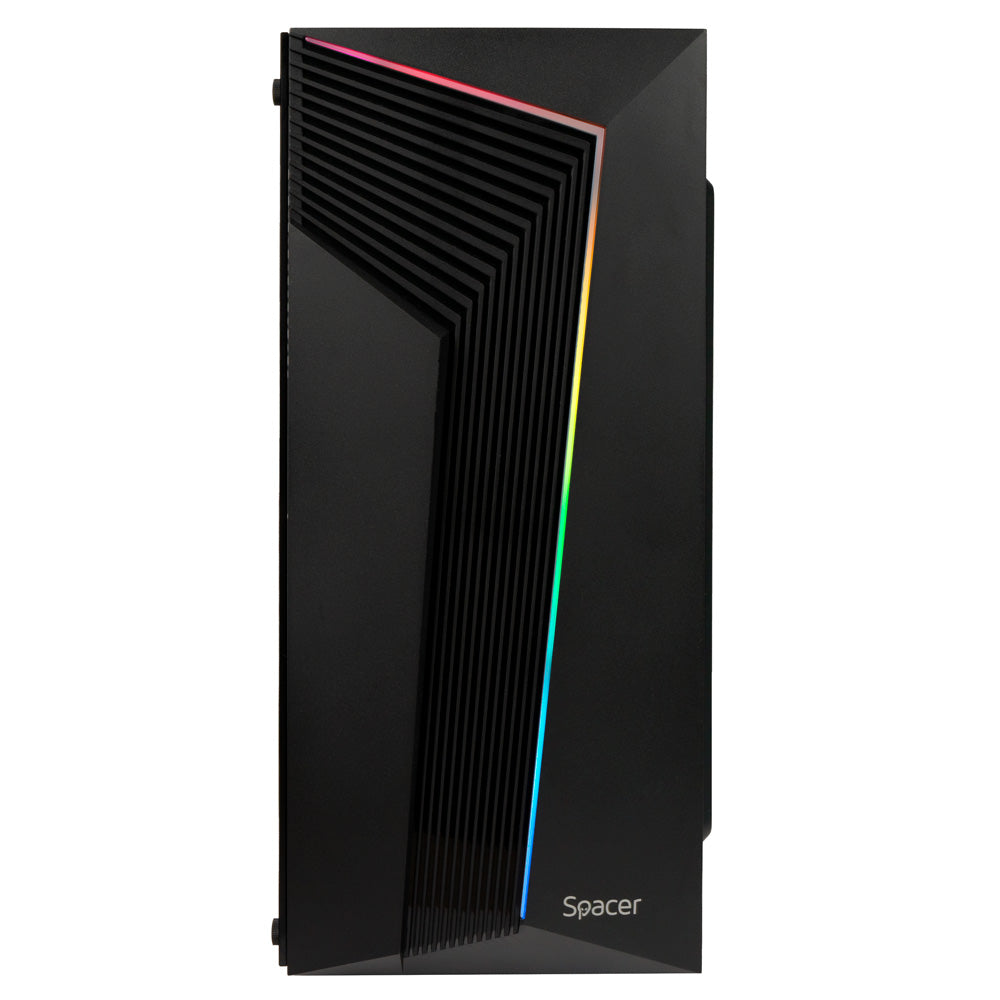 Carcasă Gaming Spacer Warrior RGB ATX Tempered Glass
