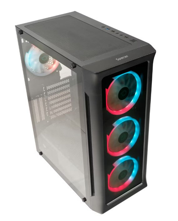 Sistem Gaming Intel i3 14100F, 16 GB DDR4, 1TB SSD, RTX 3050 8GB OC, Sursa Gaming 700W