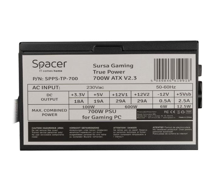 Sistem Gaming Intel i3 14100F, 16 GB DDR4, 1TB SSD, RTX 3050 8GB OC, Sursa Gaming 700W