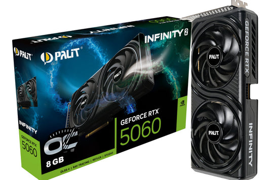 Placă video Palit GeForce RTX 5060 Infinity 2 OC 8GB GDDR7 128-bit