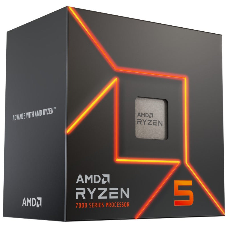Sistem PC AMD Ryzen 5 7600, 32GB DDR5, SSD 1TB, ASUS B650M, ARGB