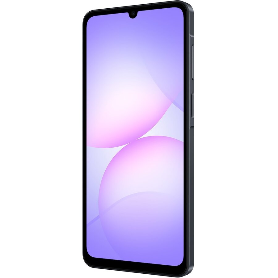 Samsung Galaxy A07 128GB Black vedere laterală
